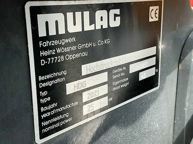 2021 mercedes-benz unimog uge-453 met gögl mht 1700 aanhangwagen - afbeelding 13 van  42