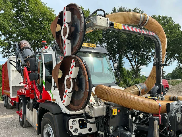 2021 mercedes-benz unimog uge-453 met gögl mht 1700 aanhangwagen - afbeelding 15 van  42