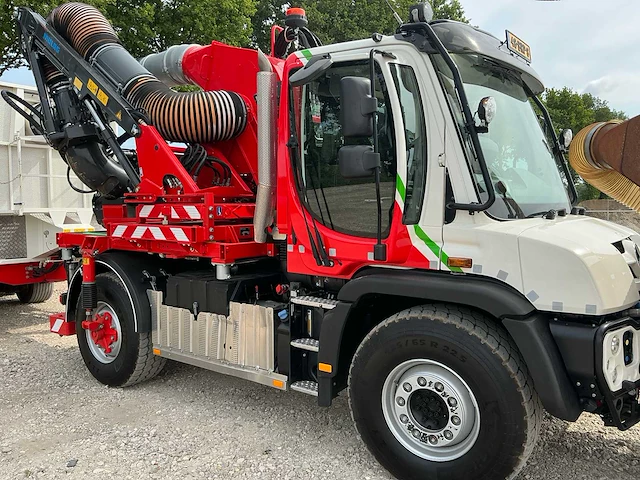 2021 mercedes-benz unimog uge-453 met gögl mht 1700 aanhangwagen - afbeelding 16 van  42