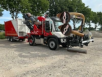 2021 mercedes-benz unimog uge-453 met gögl mht 1700 aanhangwagen - afbeelding 12 van  42