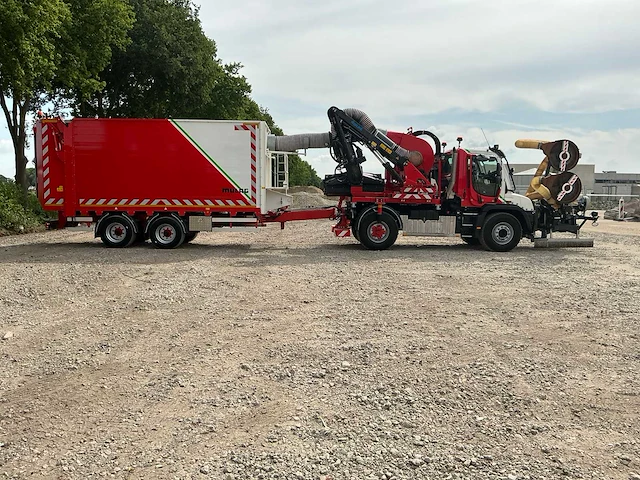 2021 mercedes-benz unimog uge-453 met gögl mht 1700 aanhangwagen - afbeelding 34 van  42