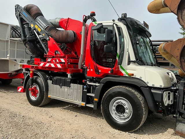 2021 mercedes-benz unimog uge-453 met gögl mht 1700 aanhangwagen - afbeelding 38 van  42