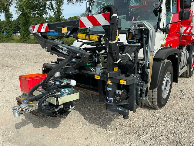 2021 mercedes-benz unimog uge-453 met gögl mht 1700 aanhangwagen - afbeelding 6 van  45