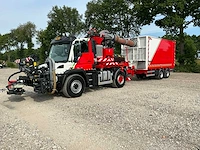 2021 mercedes-benz unimog uge-453 met gögl mht 1700 aanhangwagen