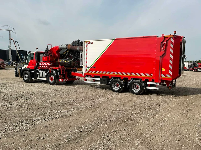 2021 mercedes-benz unimog uge-453 met gögl mht 1700 aanhangwagen - afbeelding 43 van  45
