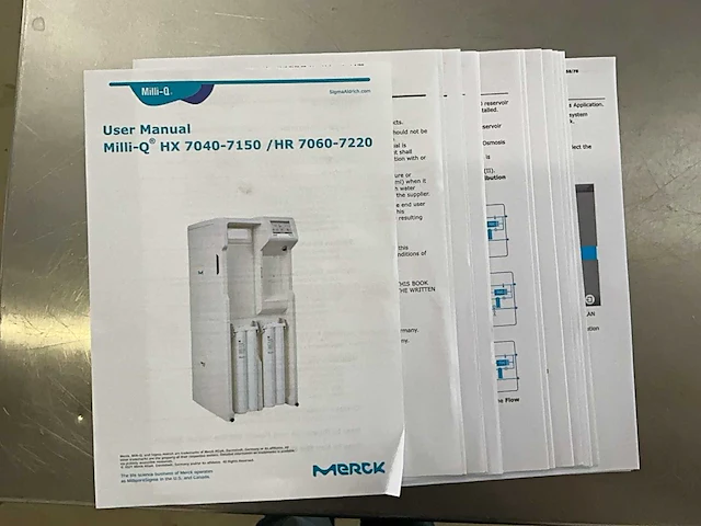 2021 milli-q hx 7080 laboratorium-grade waterzuiveringssysteem - afbeelding 13 van  22