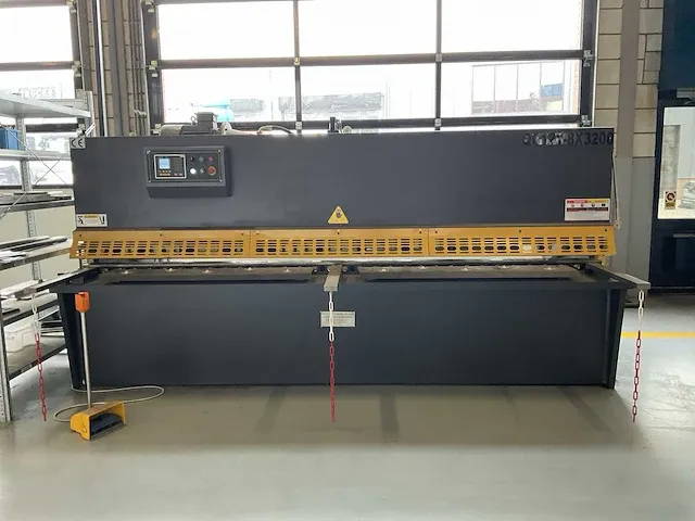 2021 nanjing jinqiu qc12y-8x3200 cnc guillotineschaar - afbeelding 11 van  18