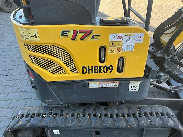 2021 new holland e17c minigraafmachine - afbeelding 13 van  36