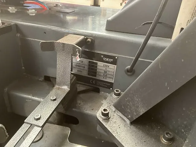 2021 orange q120 bandenwisselmachine - afbeelding 4 van  12
