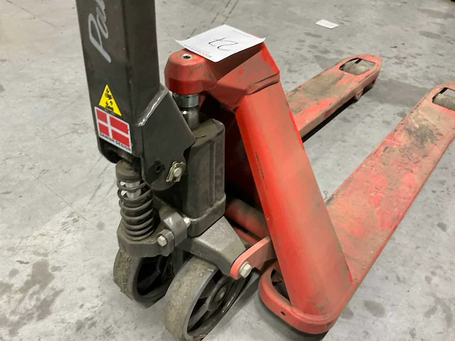 2021 panther p2582 hand hydraulische palletwagen - afbeelding 3 van  5