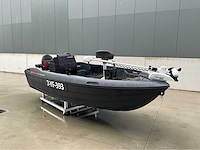 2021 pioner 15 allround visboot met yamaha 40hp - afbeelding 1 van  17