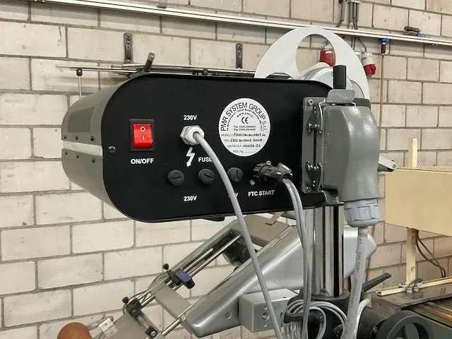 2021 pmr m3000/150/40-new 3 etiketteermachine - afbeelding 2 van  15