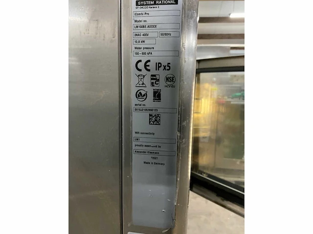 2021 rational icombi pro selfcookingcenter - afbeelding 8 van  9