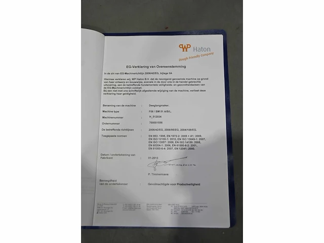 2021 rev werner & pfleiderer bm 51a opmaker / langmaker - afbeelding 4 van  12