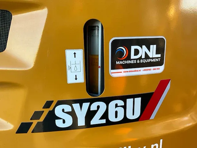2021 sany sy26u mini-rupsgraafmachine - afbeelding 13 van  38
