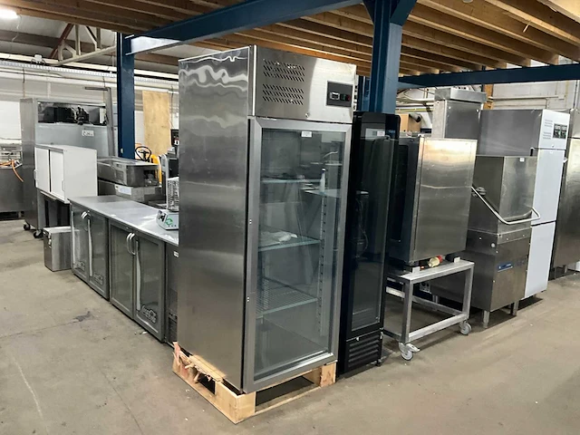 2021 saro gn650btg glasdeur vrieskast - afbeelding 1 van  5