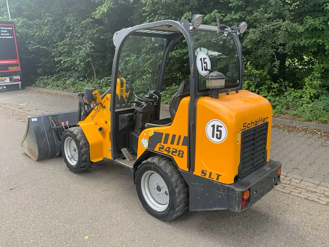 2021 schäffer 2428 slt mini shovel - afbeelding 20 van  24
