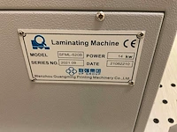 2021 sfml-520b lamineermachine - afbeelding 7 van  16