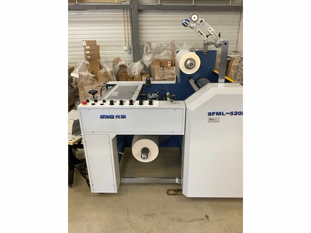 2021 sfml-520b lamineermachine - afbeelding 13 van  16