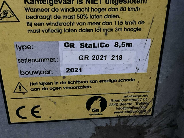 2021 stalico lichtmast - afbeelding 7 van  7