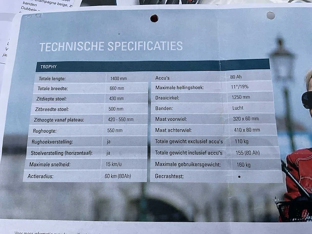 2021 sterling trophy 6 4w scootmobiel - afbeelding 8 van  16