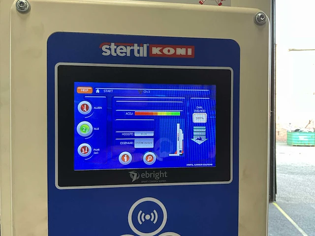 2021 stertil-koni st-75 fwa mobiele hefkolom (4x) - afbeelding 2 van  12