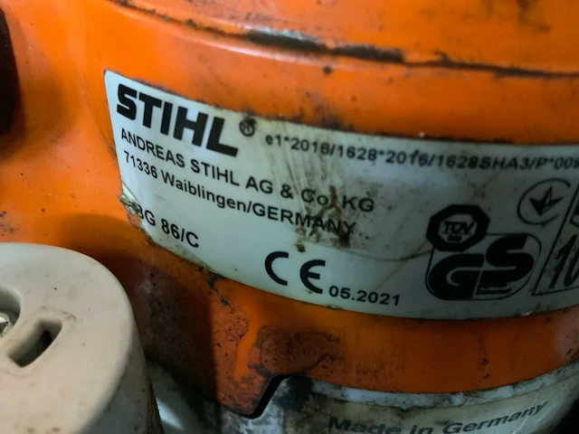 2021 stihl bg86 bladblazer - afbeelding 6 van  6