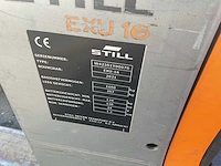 2021 still exu16 elektrische palletwagen - afbeelding 7 van  7