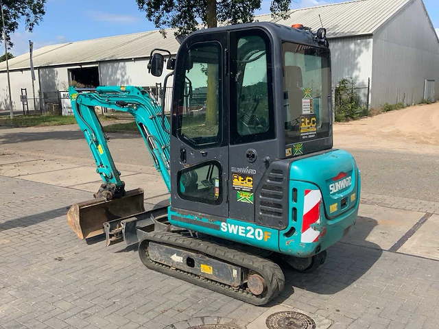 2021 sunward swe20f rupsgraafmachine - afbeelding 21 van  27