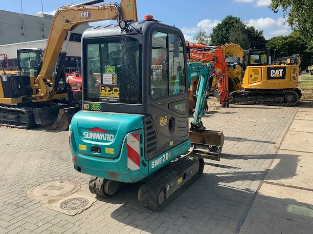 2021 sunward swe20f rupsgraafmachine - afbeelding 24 van  27