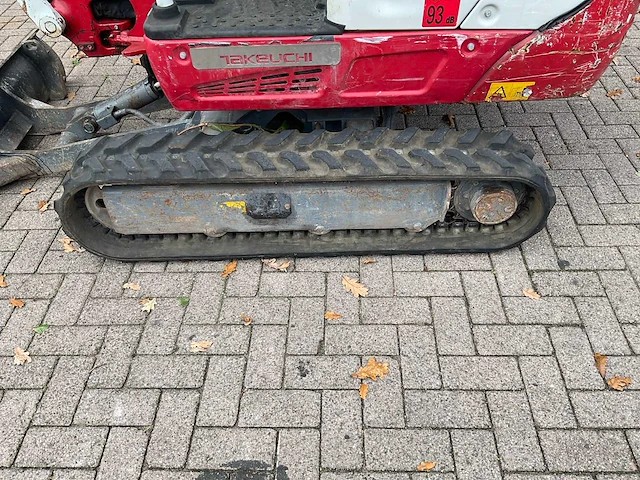 2021 takeuchi 2021 tb 216 minigraafmachine - afbeelding 2 van  14