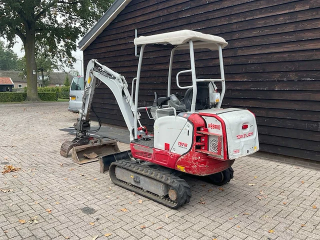 2021 takeuchi 2021 tb 216 minigraafmachine - afbeelding 7 van  14