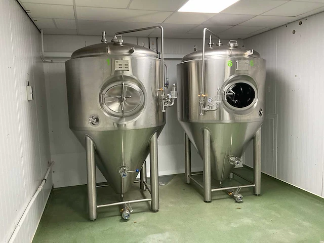 2021 tiantei brewery equipment rvs fermentatie tank (2x) - afbeelding 11 van  18