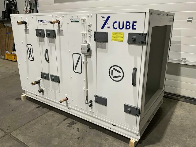 2021 trox technik x cube luchtbehandelings kast - afbeelding 1 van  24