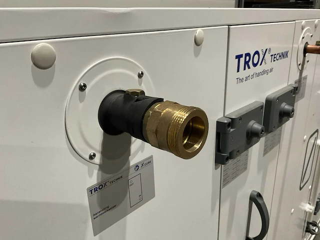 2021 trox technik x cube luchtbehandelings kast - afbeelding 20 van  24
