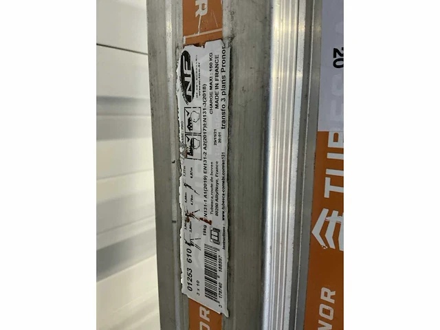 2021 tubesca pronor reformladder 3x10 - afbeelding 5 van  6