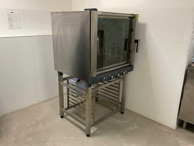 2021 unox cheflux 7x gn 1/1 elektrisch xv593 convectieoven met luchtvochtigheid op onderstel - afbeelding 6 van  15