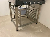 2021 unox cheflux 7x gn 1/1 elektrisch xv593 convectieoven met luchtvochtigheid op onderstel - afbeelding 10 van  15