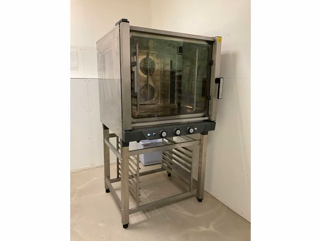 2021 unox cheflux 7x gn 1/1 elektrisch xv593 convectieoven met luchtvochtigheid op onderstel - afbeelding 12 van  15