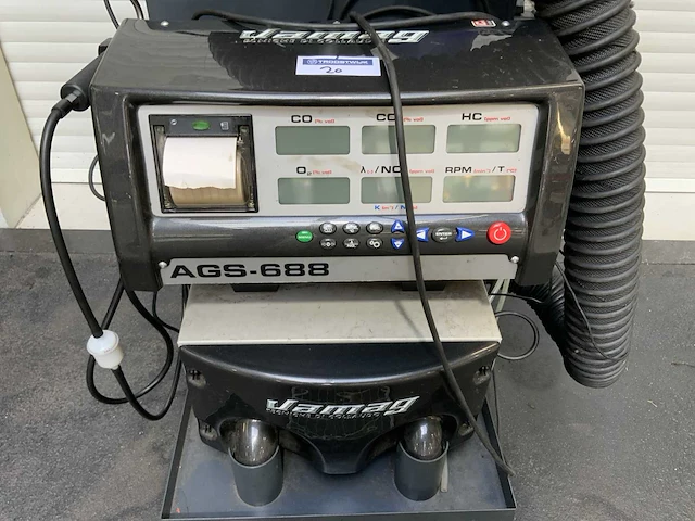 2021 vamag ags-688v gas- en roetmeter - afbeelding 3 van  7