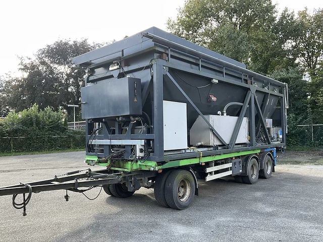 2021 vd betontech combi-fluss mobiele betoncentrale + oplegger - afbeelding 1 van  38