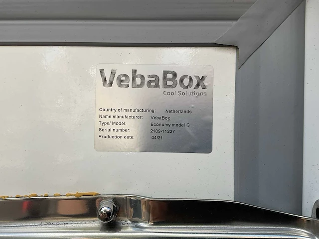 2021 vebabox economy model g koel/warm transport box - afbeelding 7 van  13
