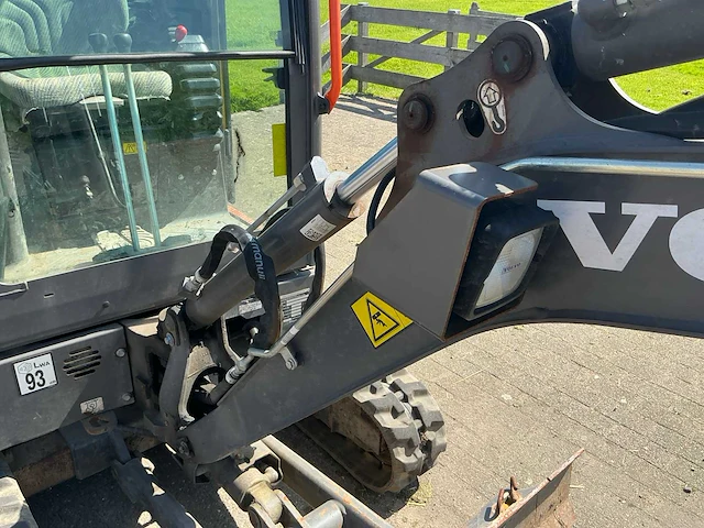 2021 volvo ec18e minigraafmachine - afbeelding 18 van  46