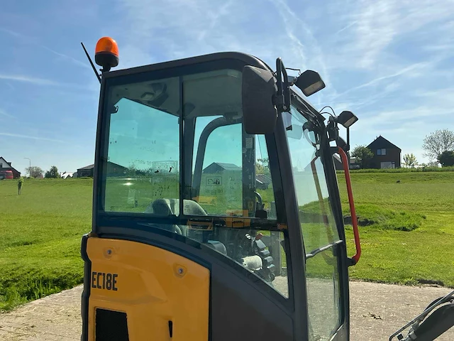 2021 volvo ec18e minigraafmachine - afbeelding 21 van  46