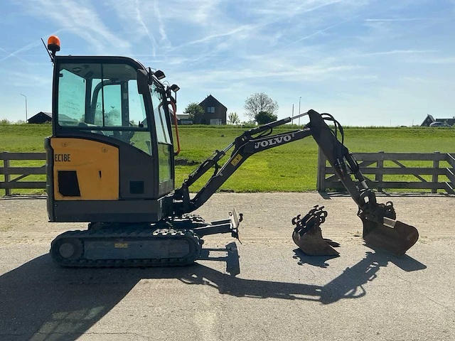 2021 volvo ec18e minigraafmachine - afbeelding 34 van  46