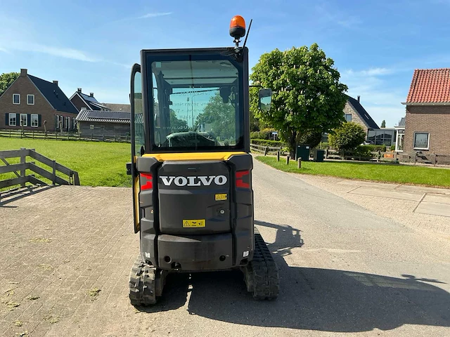 2021 volvo ec18e minigraafmachine - afbeelding 43 van  46