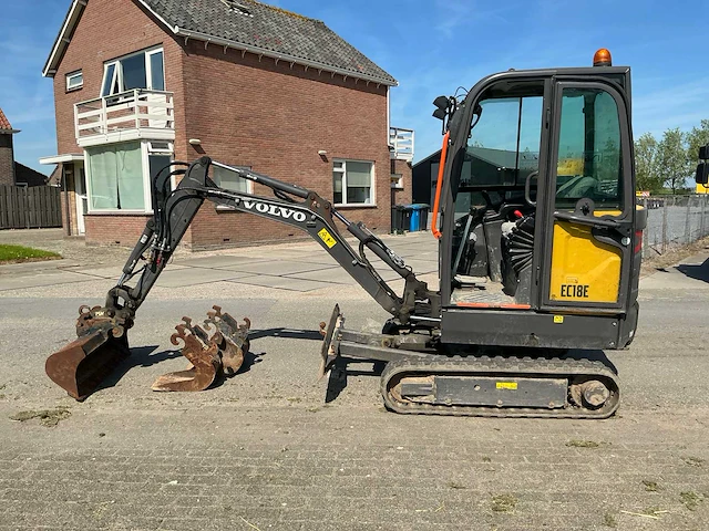 2021 volvo ec18e minigraafmachine - afbeelding 45 van  46