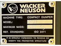 2021 wacker neuson dt23 draaikiep rupsdumper - afbeelding 24 van  30