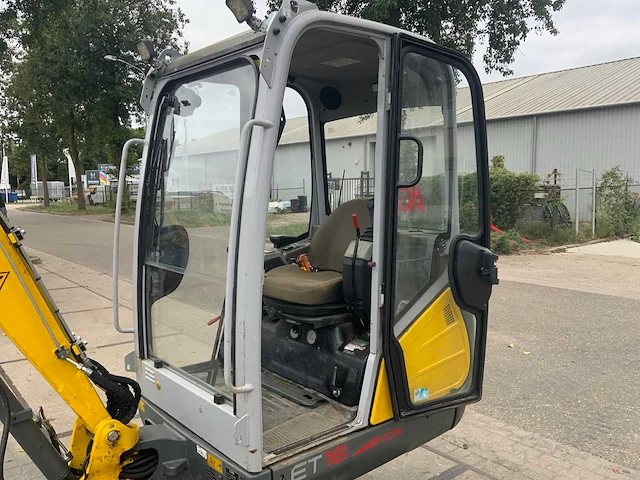 2021 wacker neuson et18 minigraafmachine - afbeelding 26 van  29
