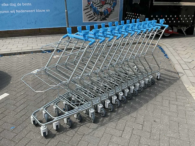 2021 wanzl winkelwagen (115x) - afbeelding 1 van  12